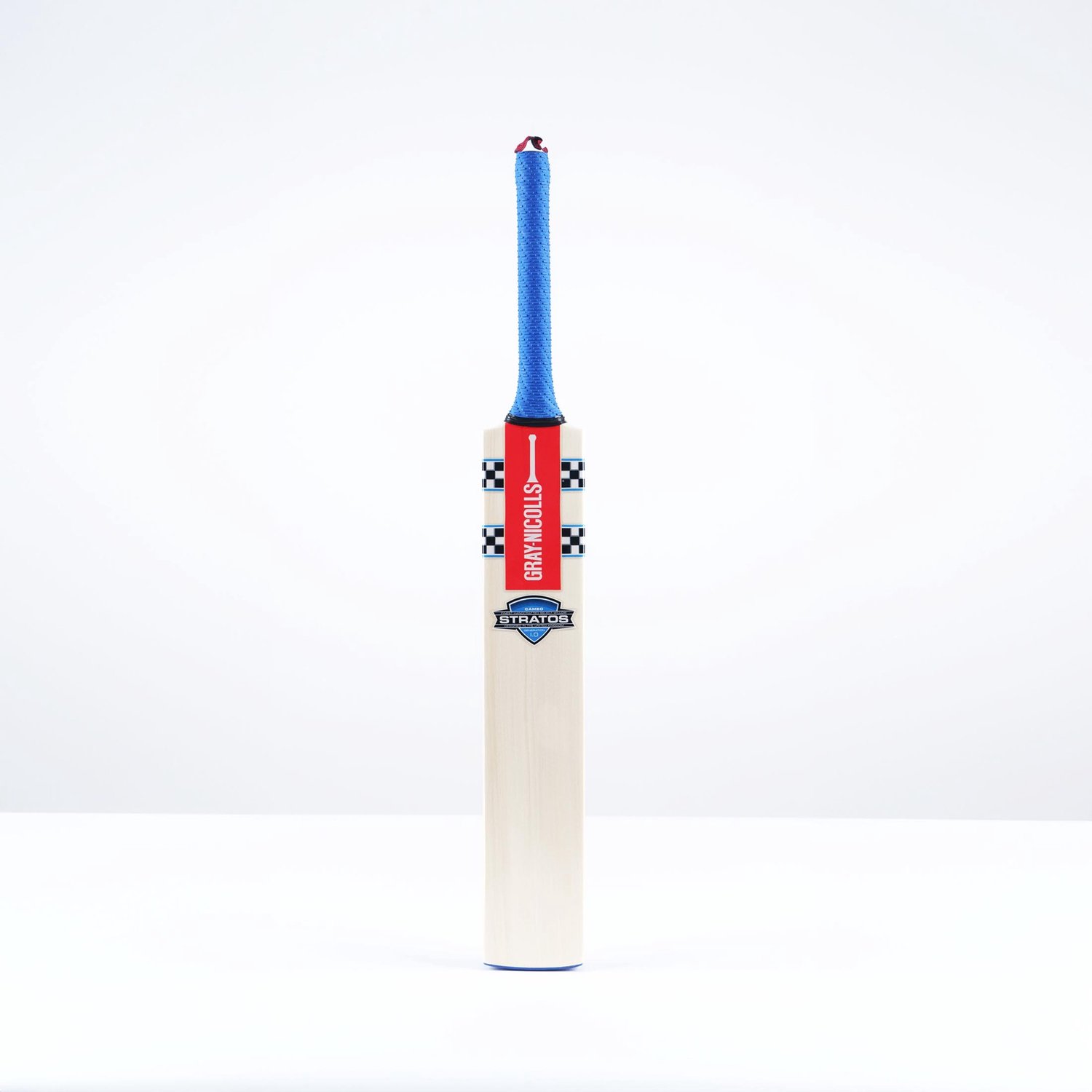 Gray-Nicolls cricket bat speelgoed Stratos Gen 1.0 blauw rood 3 jaar+.