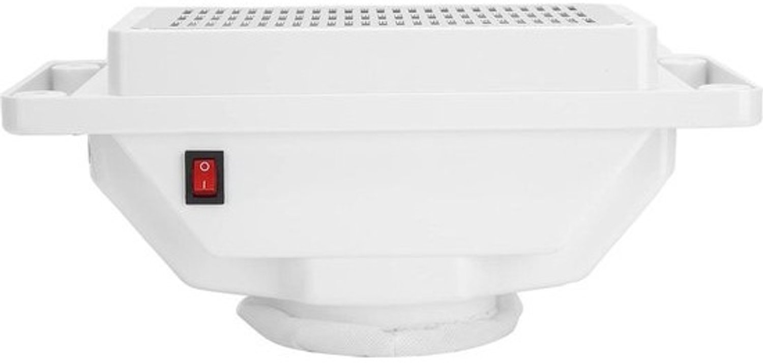 Nagelstofzuiger van 6W - Met sterke zuigkracht - Werkt zonder geluid - Voor manicure en nagels polijsten - Voor nail art - Stille stofzuiger voor op het bureau - EU-stekker van 220V