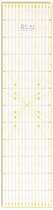Merkloze Patchwork Liniaal 60 x 15 cm - Quilt- en Naaigereedschap