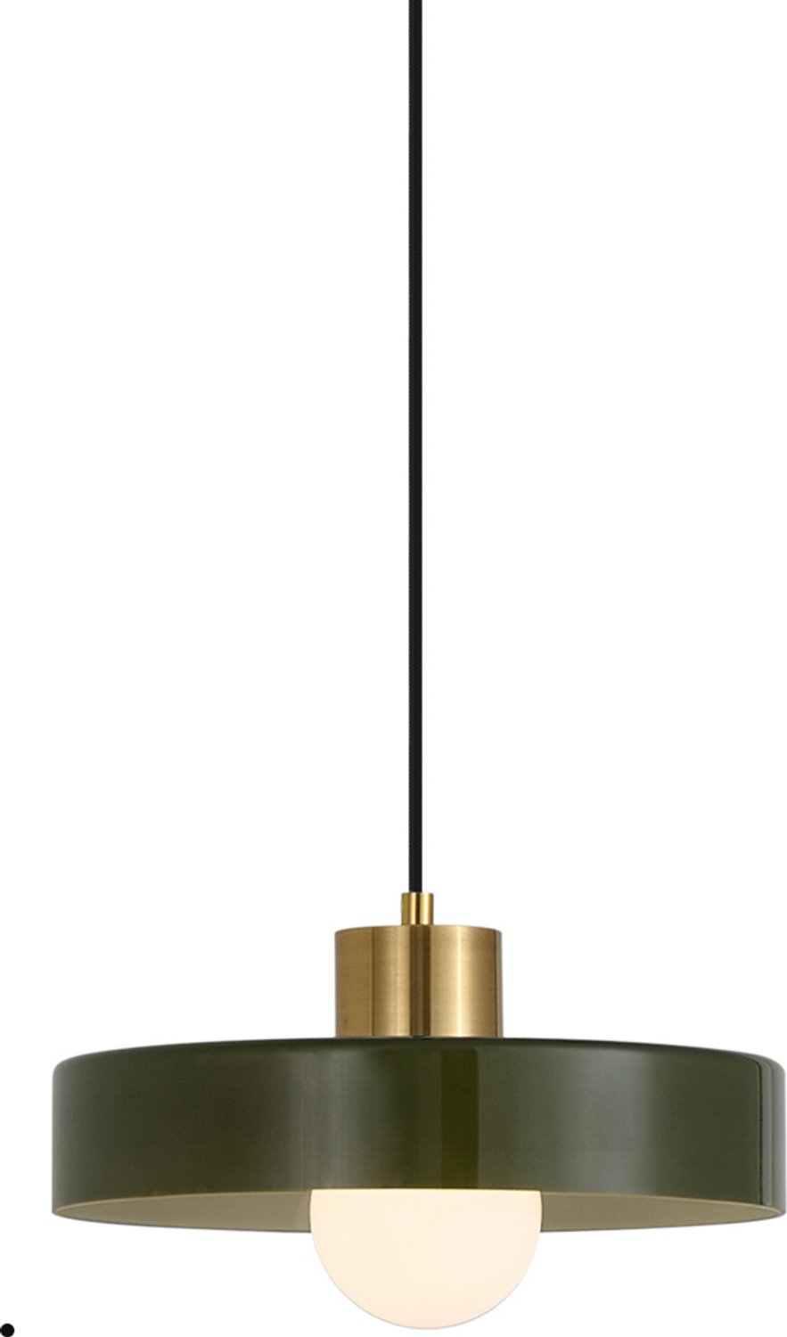 Qazqa retro railsysteem verlichting, railverlichting - Iconic Jina - groen, 30cm, ideaal als lamp woonkamer
