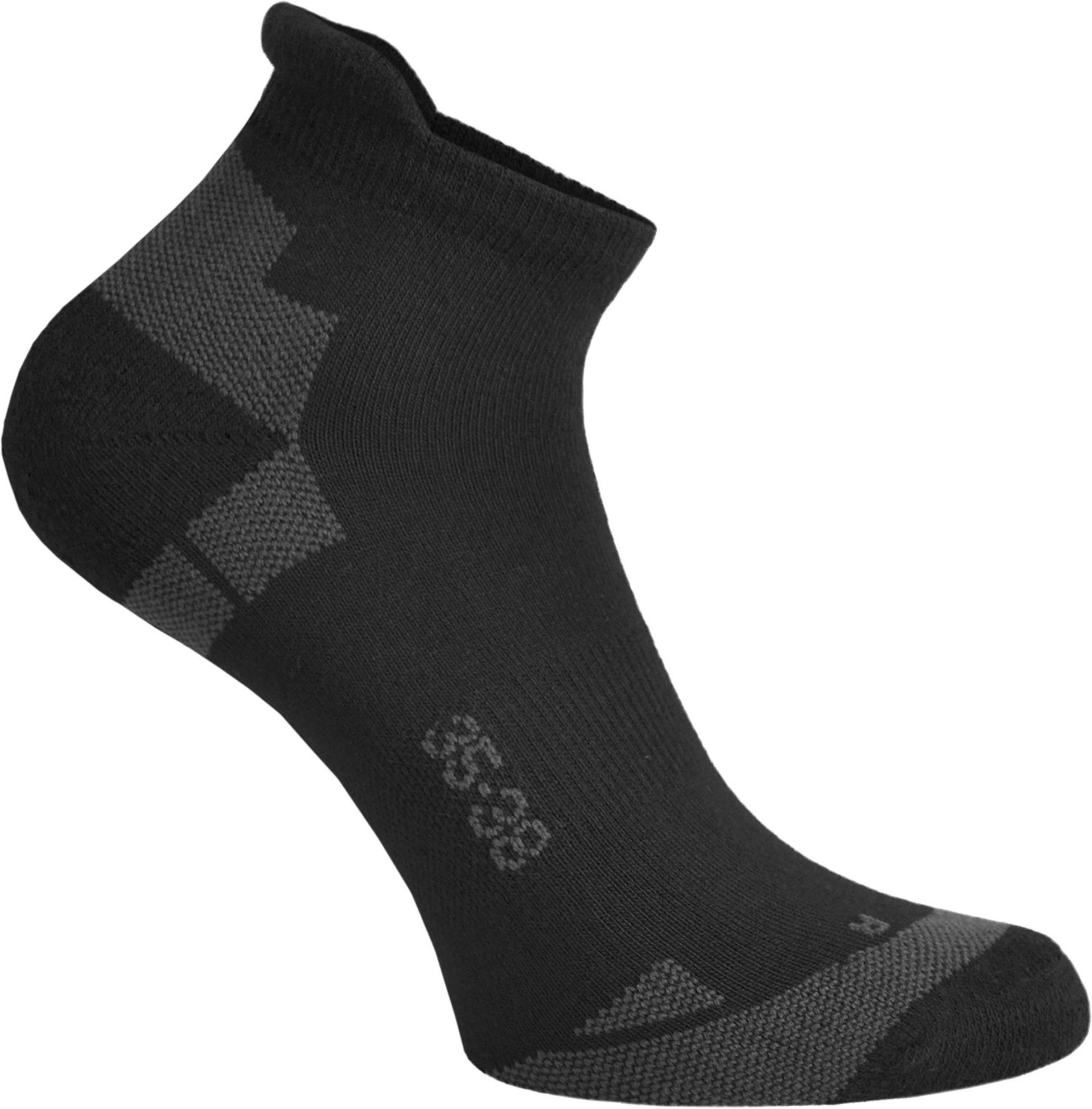 6 paar Coolmax-sneakersokken met comfortabele hiel