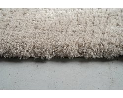 Tapison Home Kyoto 014.0067.2383 SH2 Vloerkleed - 200 x 290 cm - Beige - Organisch - Polyester - Eetkamer, Woonkamer, Slaapkamer - Abstract, Effen - Modern