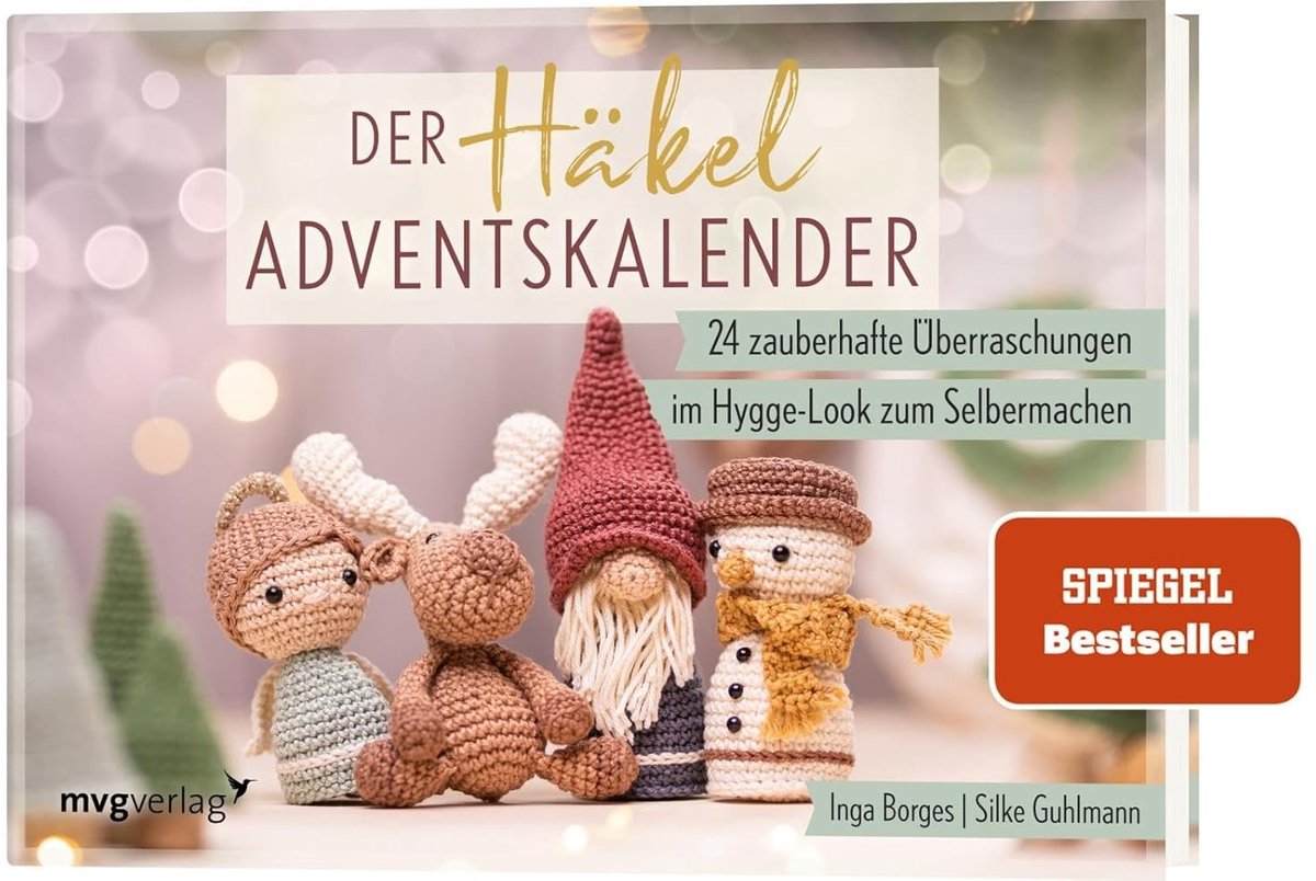 Adventskalender - Wit - 24 verrassingen - Zelfmaakpakket in Hygge-stijl - Voor creatieve kerstvierders