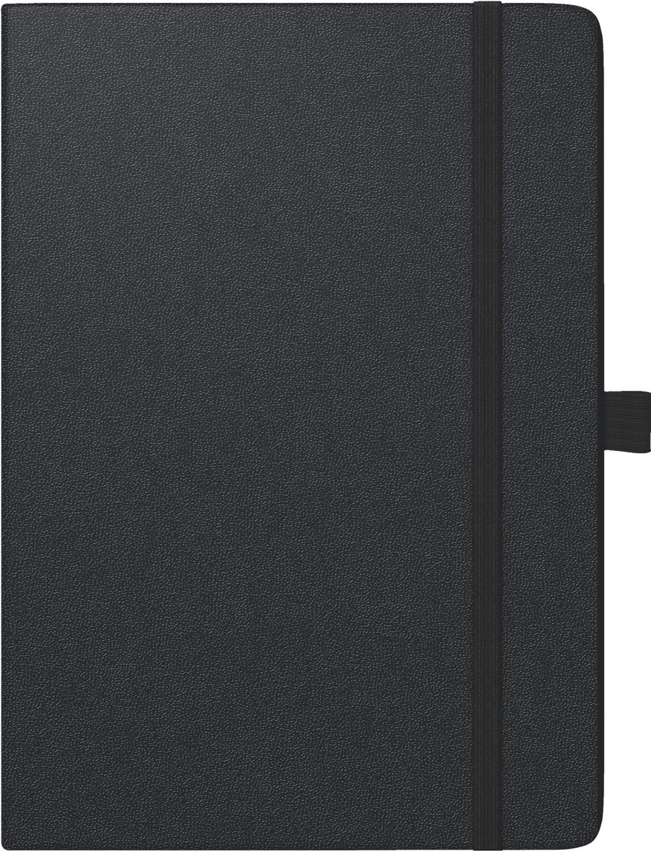 Elzusha - Buchkalender 2025 - A4 - 144 pagina's - zwart