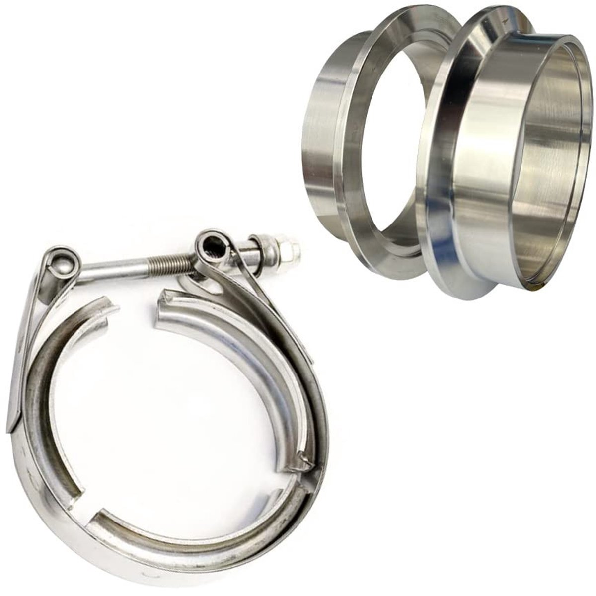 Elzusha - 2.5 inch V-Band Klemmen Set van 2