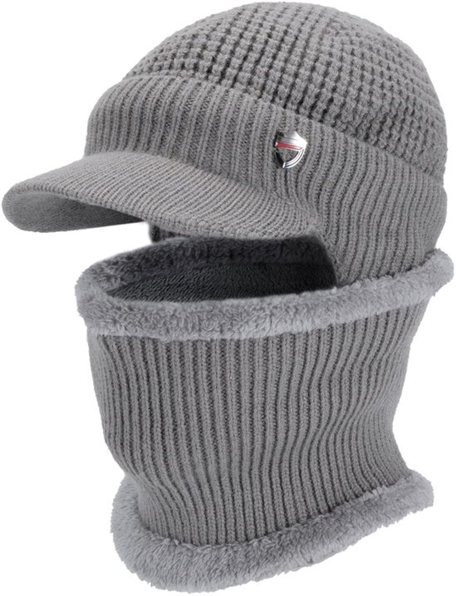 Dailygoody Warme fleece bivakmuts Winddicht skimasker Comfortabel voor Niet Beschikbaar
