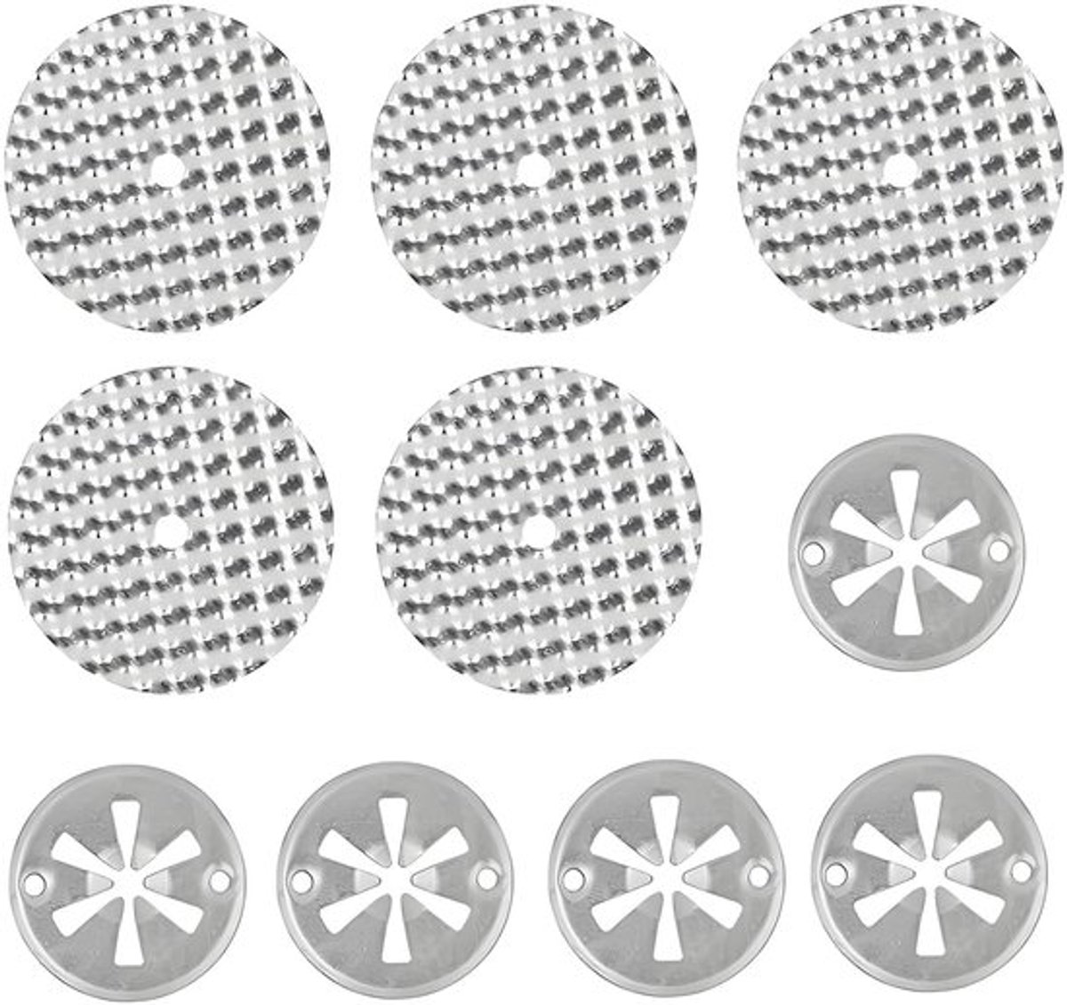 Dailygoody - Hittebescherming - Reparatieset - 50mm klemdiscs - 10 stuks - Voor VW