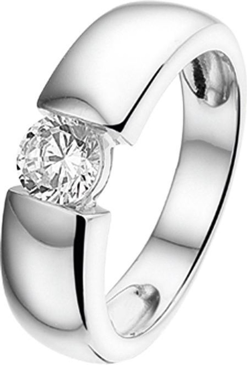 Glams ring zirkonia - 5 - Zilver