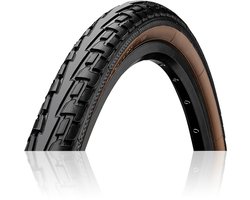 Buitenband Continental Ride Tour Wire Zwart/bruin - 37-622