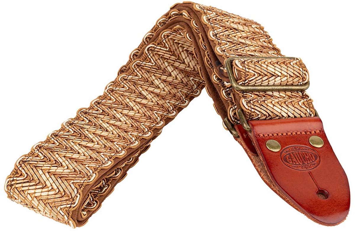 Gaucho GST-1030 Grass Series Gitaarband met Suède Achterzijde