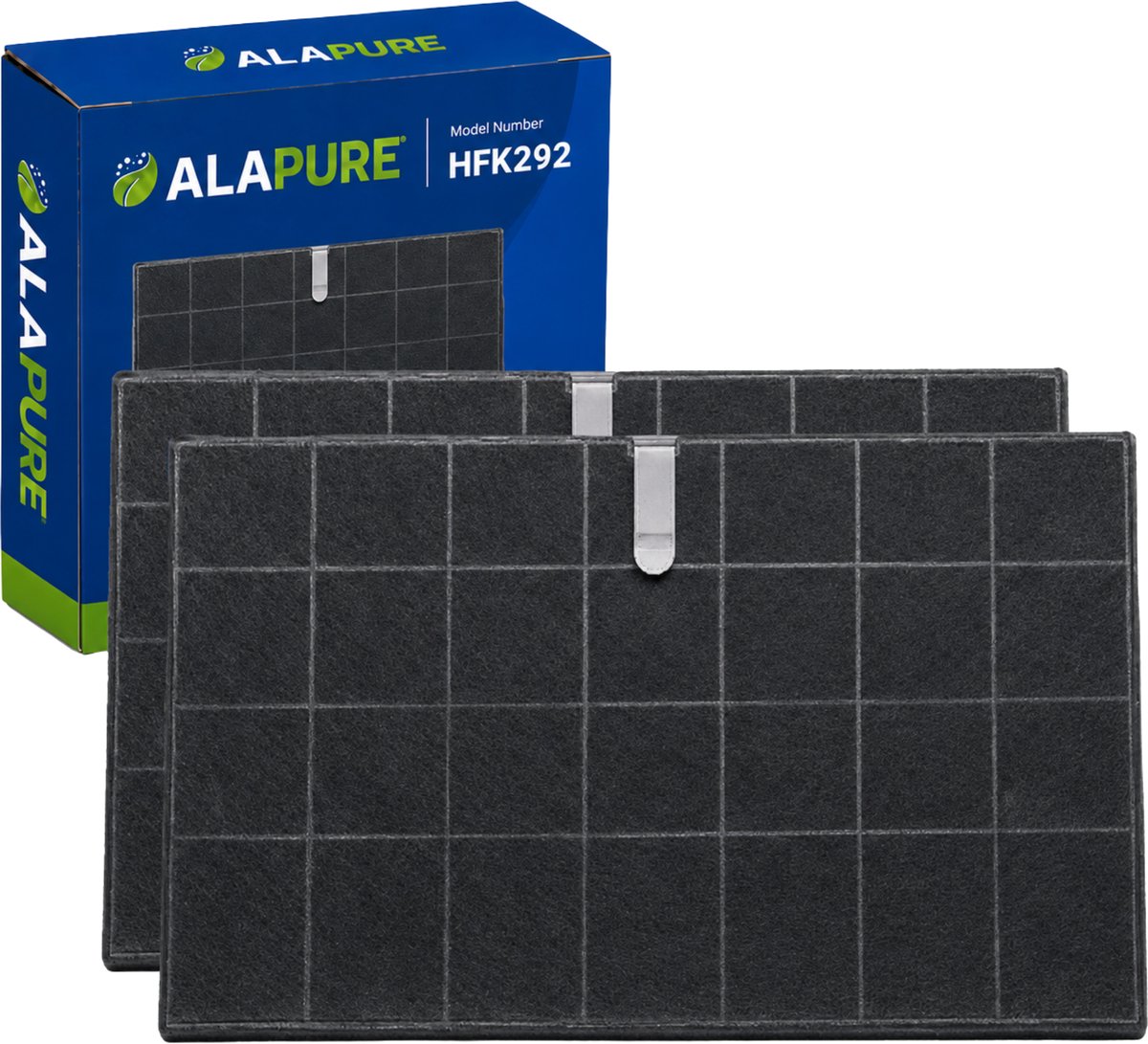 2x Koolstoffilter voor Bauknecht AMC058 / 482000008330