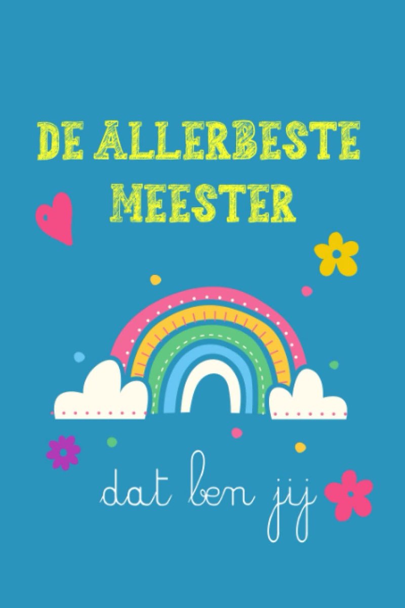 A5-notitieboek gelinieerd - leuk afscheidscadeau voor de meester - bedankje voor het schooljaar - ideaal voor notities - ShopVlot