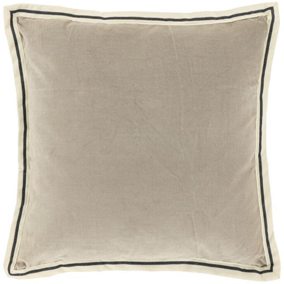 Unique Living Sierkussen Perry - Chateau Grey - 45x45cm Grijs