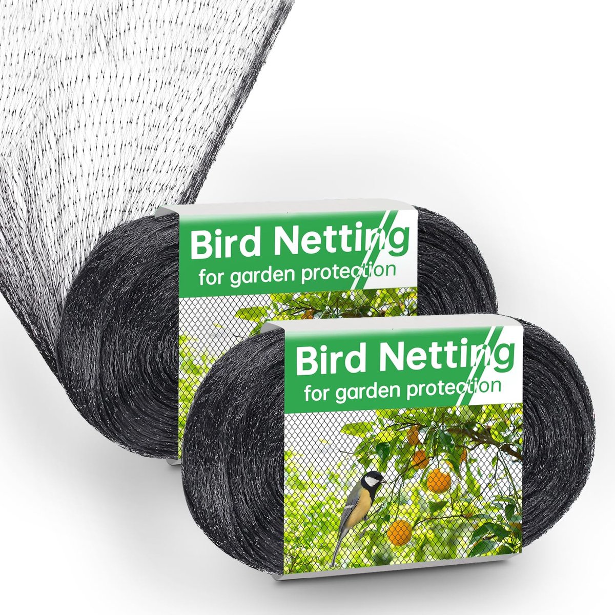 Vogelbeschermingsnet, 4 x 10 m, 2 stuks tuinnet, vogelbeschermingsnet - ShopVlot