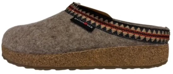 Haflinger Grizzly Lucky Pantoffels - Beige