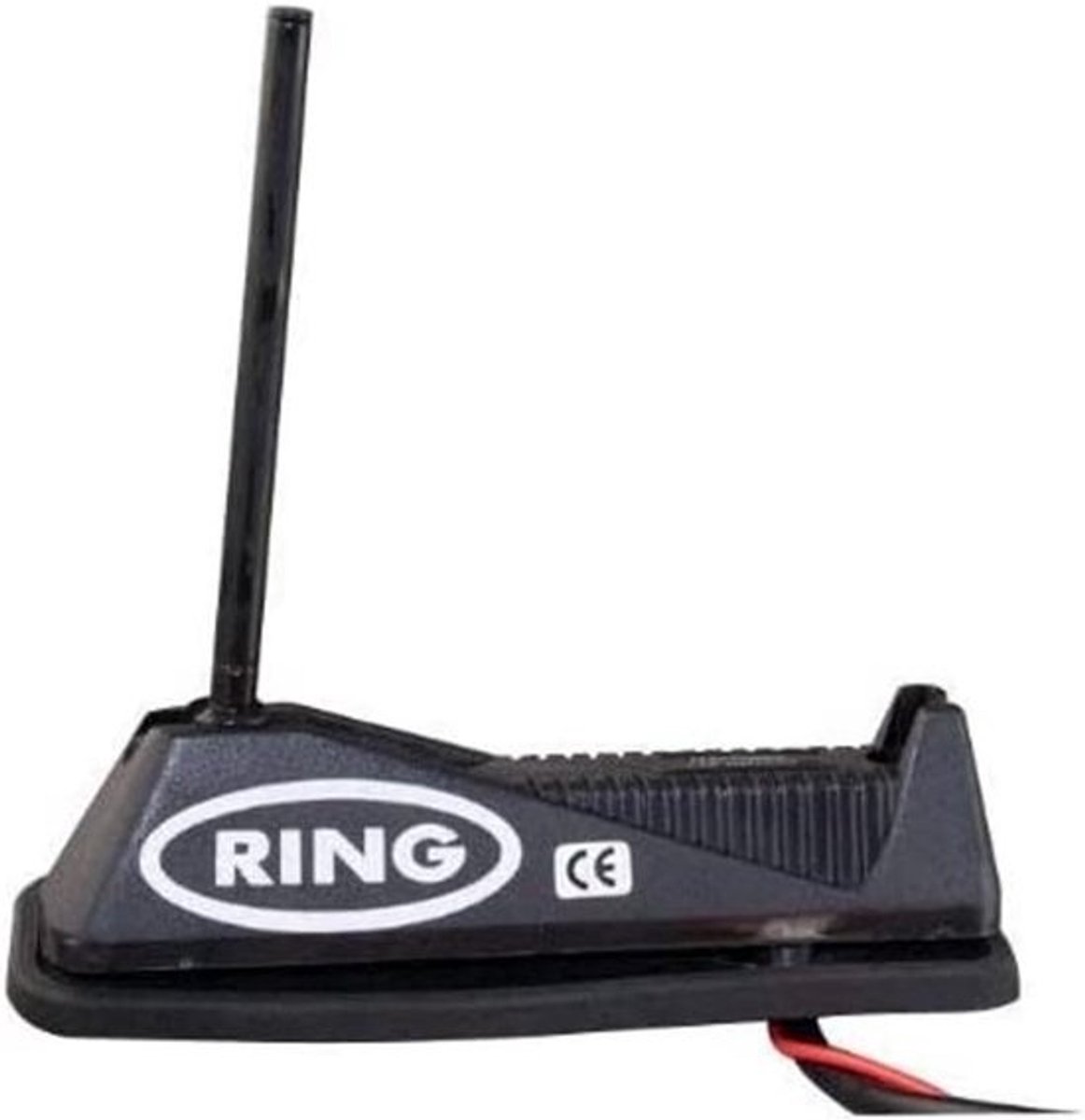 Draagbare autoantenne - Universele radio-ontvanger - Voor autoradio luisteren - Eenvoudige montage - 38 cm lang - Zwart