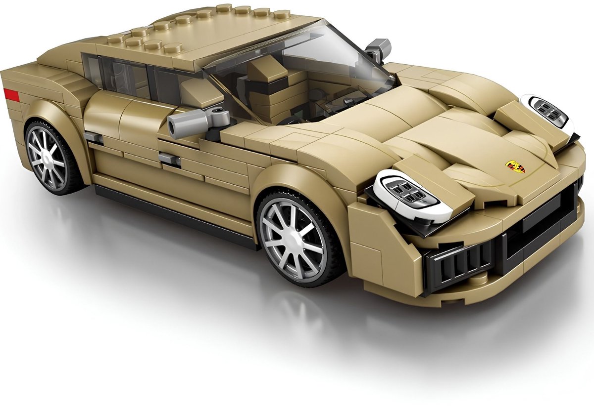 Reobrix 821 Porsche Panamera bouwset | City fast champions adventure | Creator classic motor bouwpakket | Technic speelgoed ideas voor volwassenen | Icons furious speed auto | Technische bouwdoos met 324 bouwseten