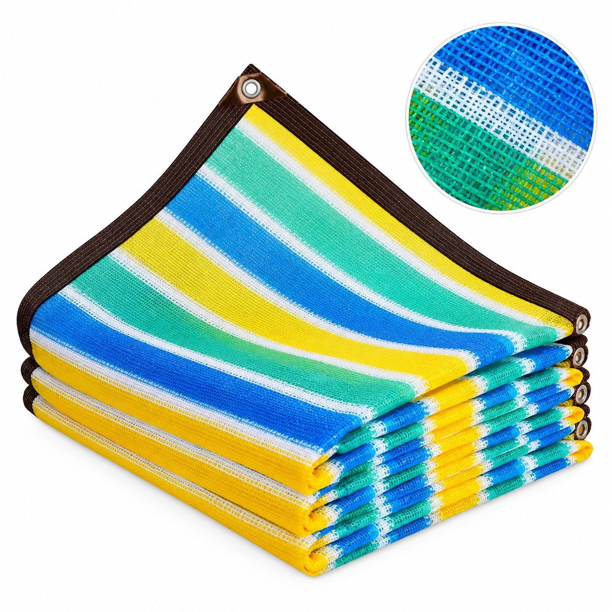 VHV - Schaduwnet - 4 m - 90% schaduwgraad - Schaduwdoek - Zonwering net - Anti-ultraviolet - Buitenschermhoes - voor bloemen