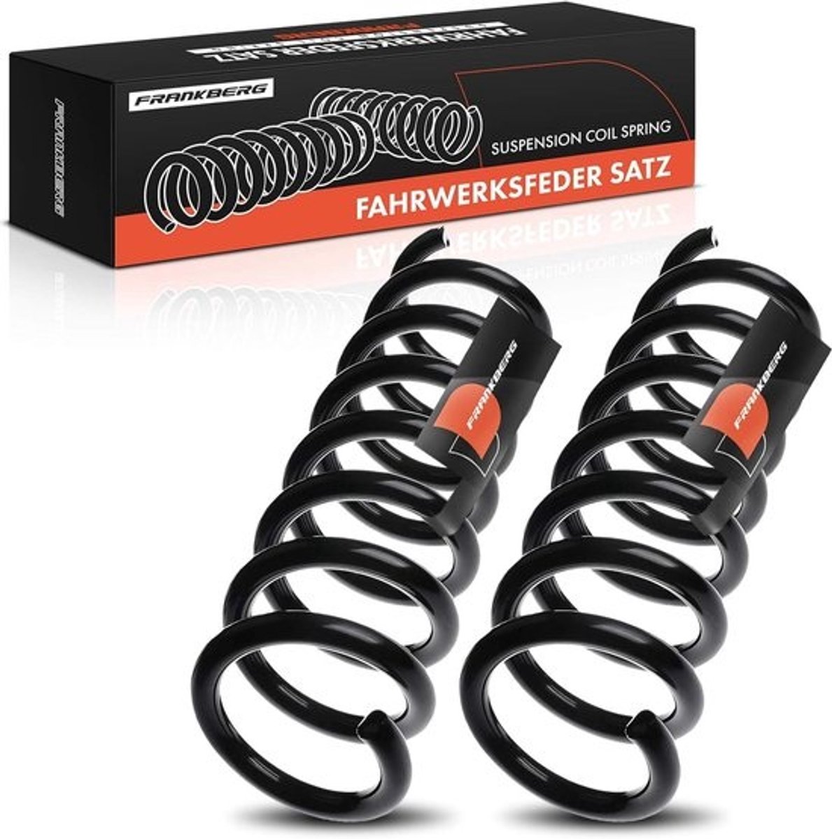 Veerassen - Onderdelen voor ophanging - Auto-rijcomfort - Set van 2 - 346 mm lengte