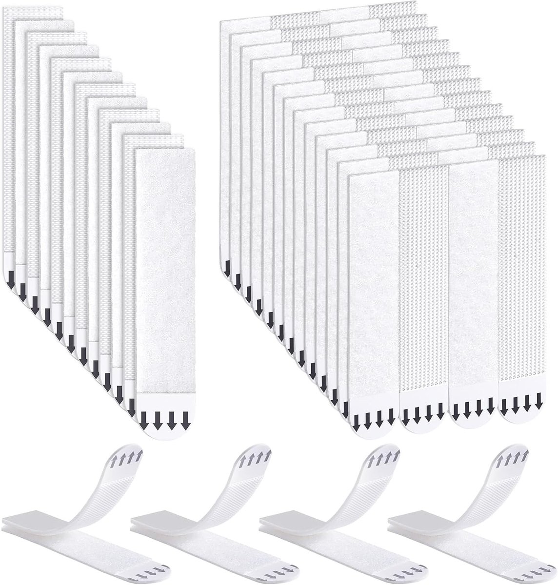 Adhesieve strips voor diverse toepassingen, 36 paar, 19 mm x 92 mm, sterke hechting, waterdicht, huidvriendelijk