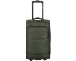 Enrico-Benetti Oakville - Handbagage Koffer - Olijf Groen - 50x30x15cm - Geschikt voor Qatar Airways