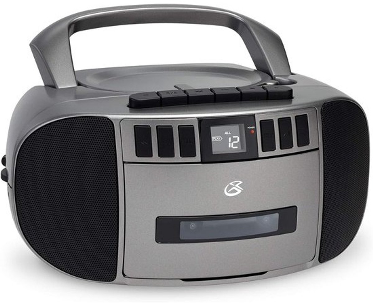 Draagbare stereoradio - Met cd- en cassettespeler - Opnamefunctie