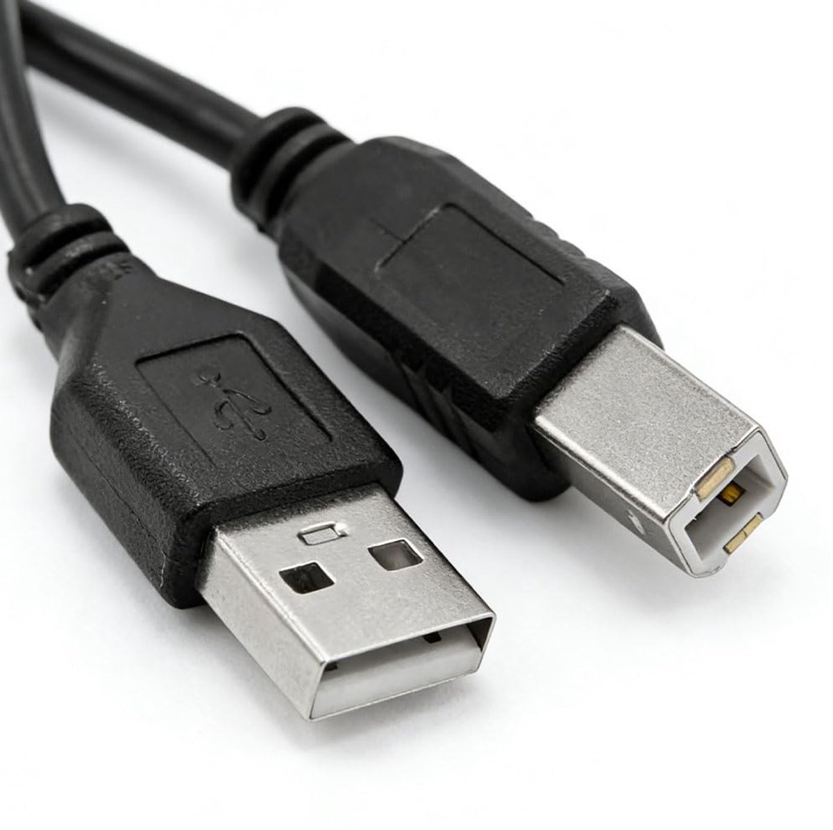Hoge Snelheid USB 2.0 Printerkabel 1m voor Printers, Scanners en Externe Apparaten, Compatibel met PC en Mac