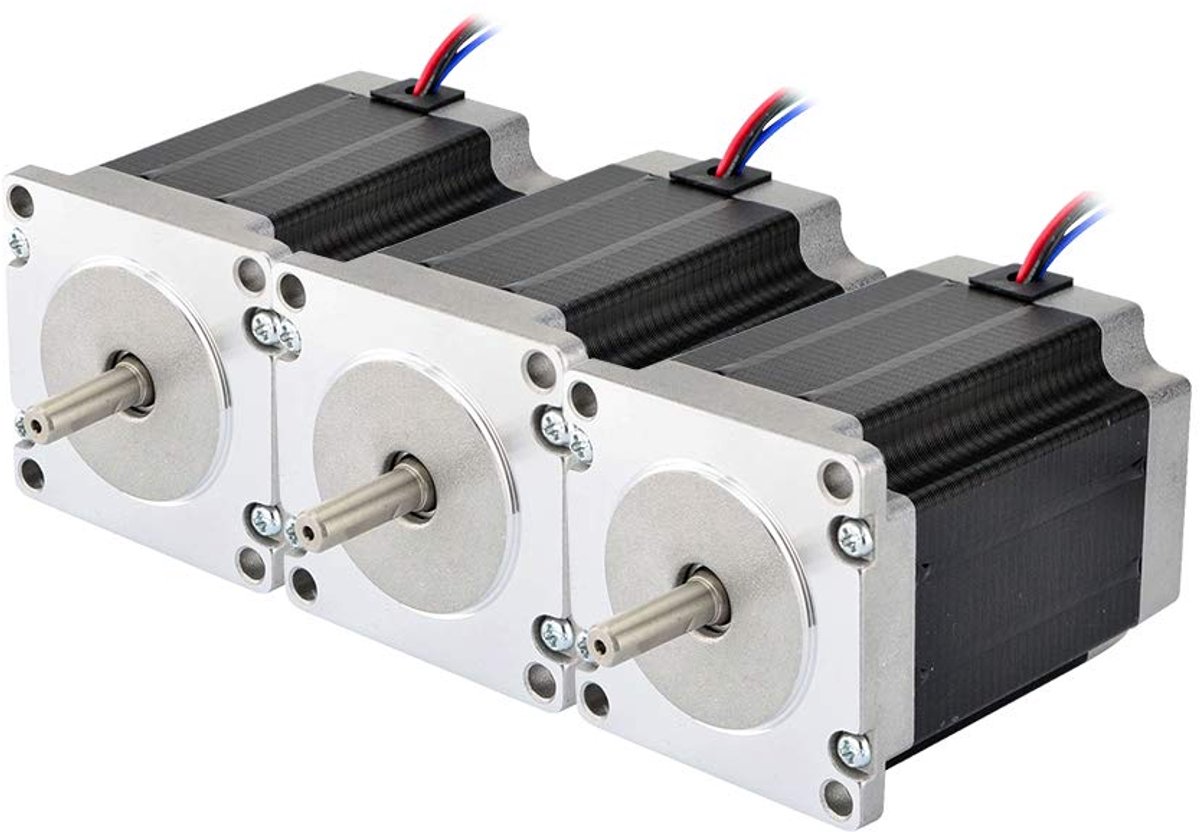 Stepper motor Nema 23 1.9Nm 2.8A - 1.8 graden staphoek - Hoog koppel - Ideaal voor 3D-printer en CNC-freesmachine - ShopVlot