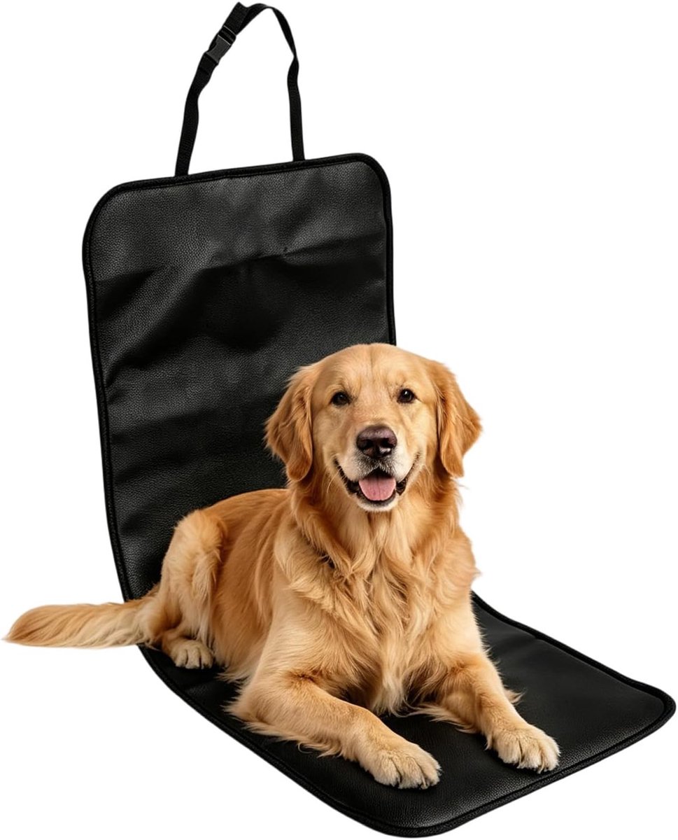 SnelShoppen - Hondenstoelhoezen voor Voertuigen, Universele Autobescherming Voorstoel, Waterdicht en Antislip, 105 x 50 cm, Krasbestendig Oxford Weefs