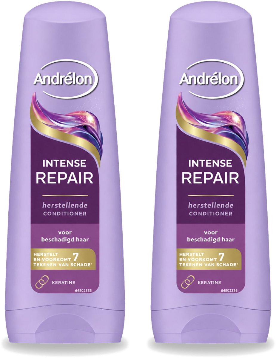 2 x Andrélon – Conditioner – Intense Repair – 200 ml - Voordeelverpakking - 2 stuks