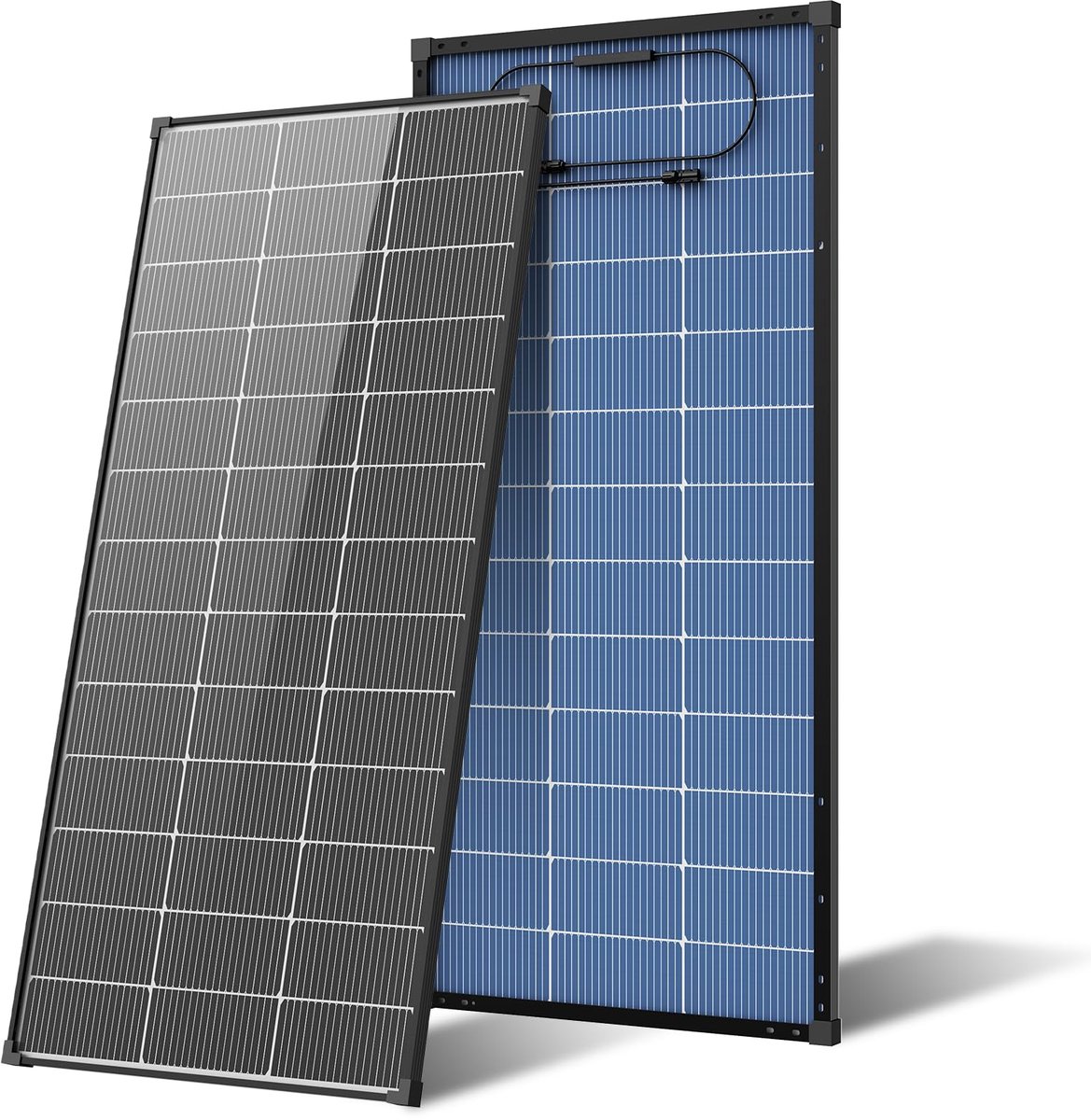 AeternaSol Zonnepanelen, 200w bifacial n Type 18bb A+ Grade Zonnemodule IP68 Waterdicht 25% hoog rendement zonnecel - ShopVlot