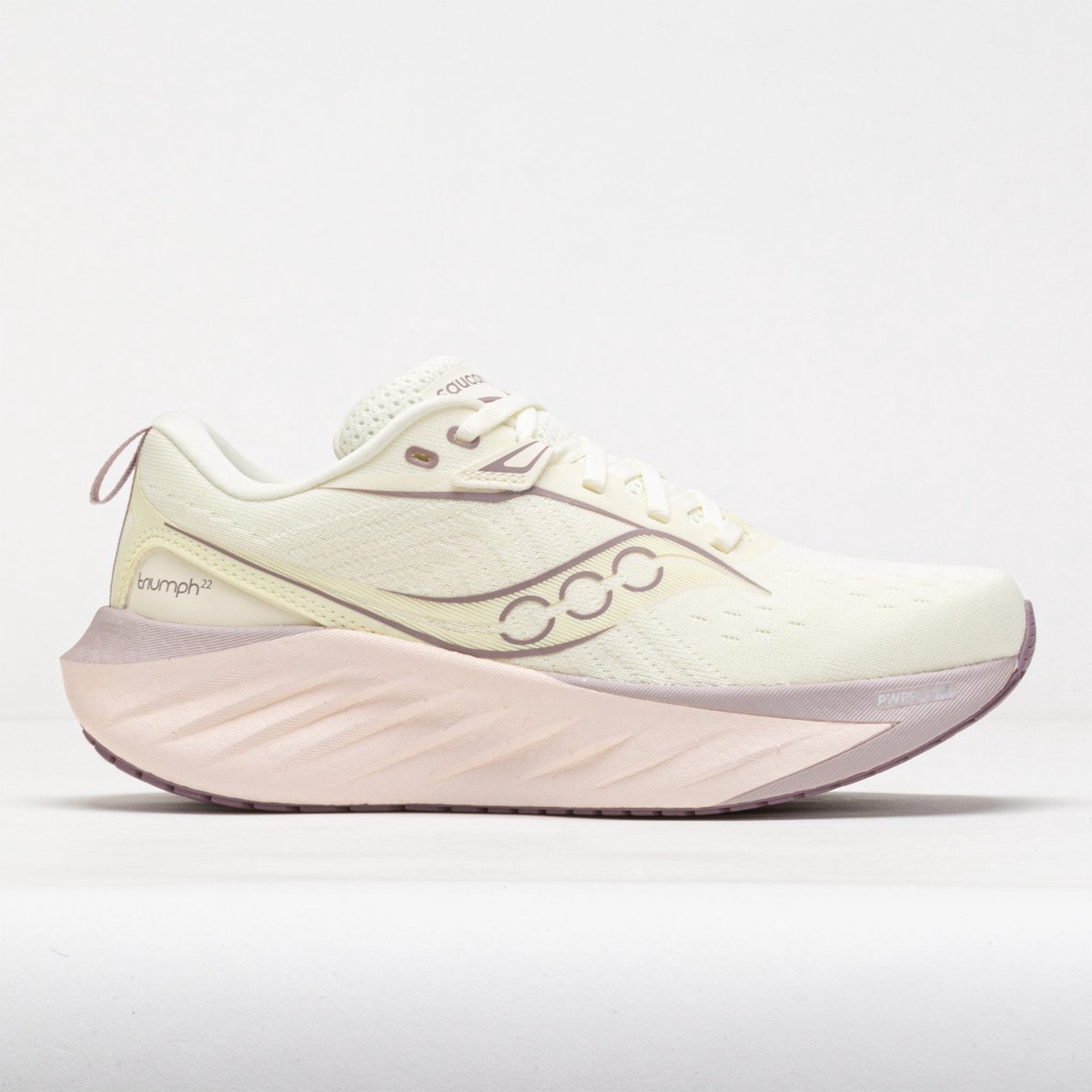 Saucony Triumph 22 Hardloopschoen Vanille 38.5 Wit