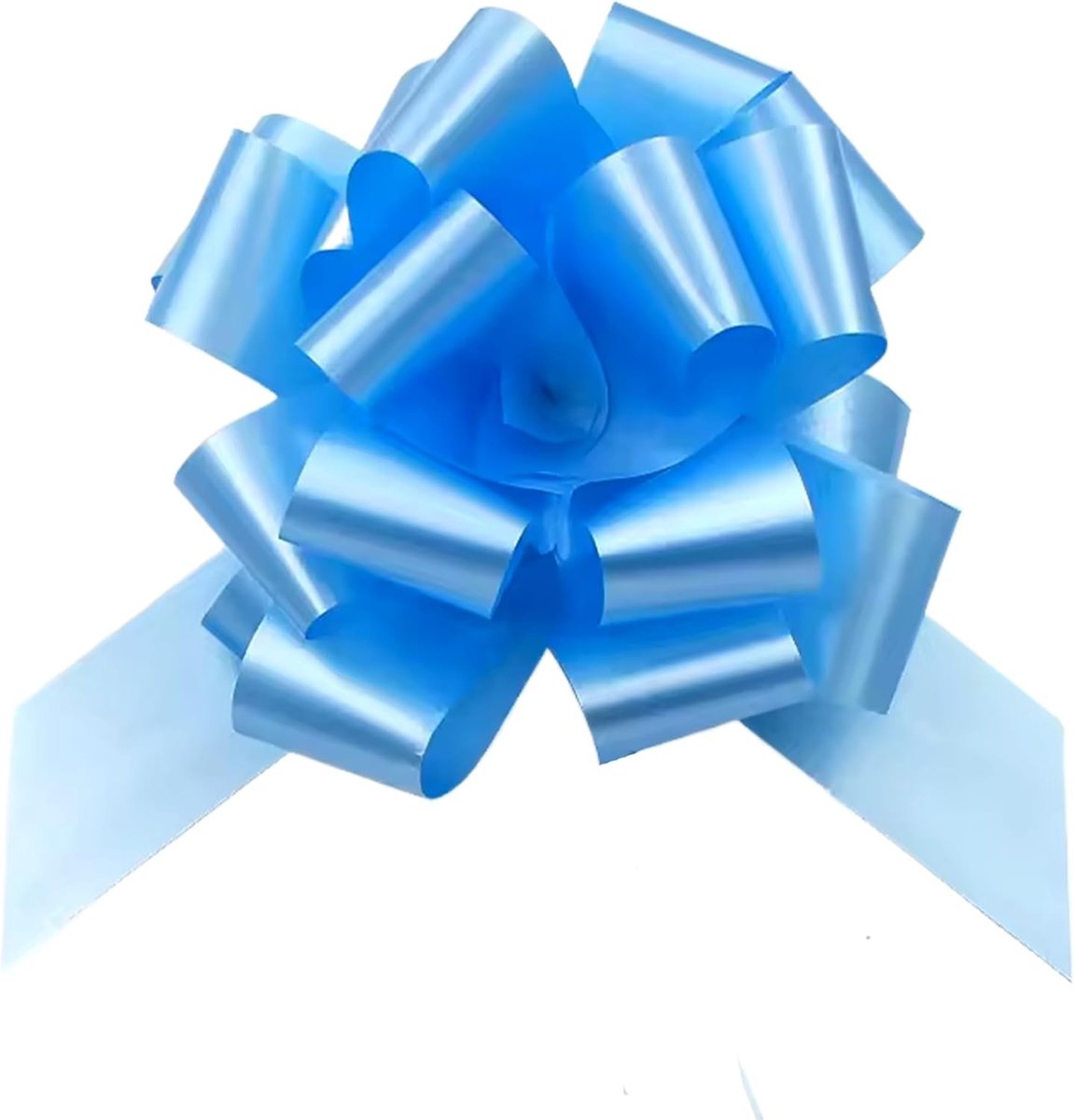 Grote Geschenkstrikken - Lichtblauw - 60 Stuks - Elegante Bruiloftsstrikken van Hoogwaardige Stoffen - Voor Bruiloften en Feestjes