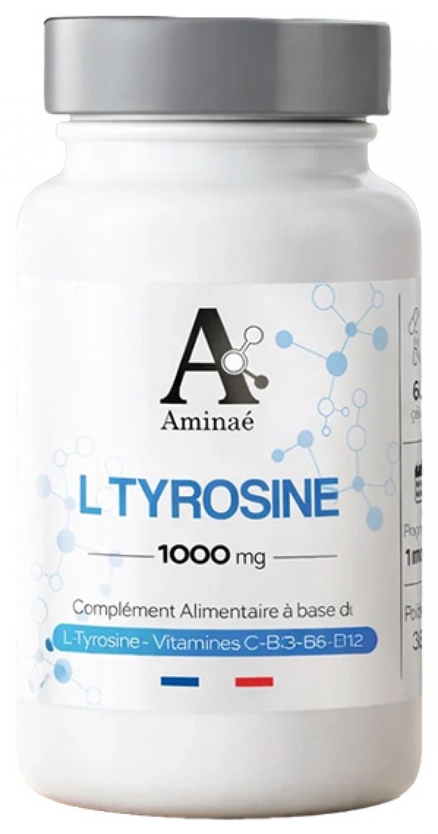 Aminaé L Tyrosine 1000 mg 60 Capsules