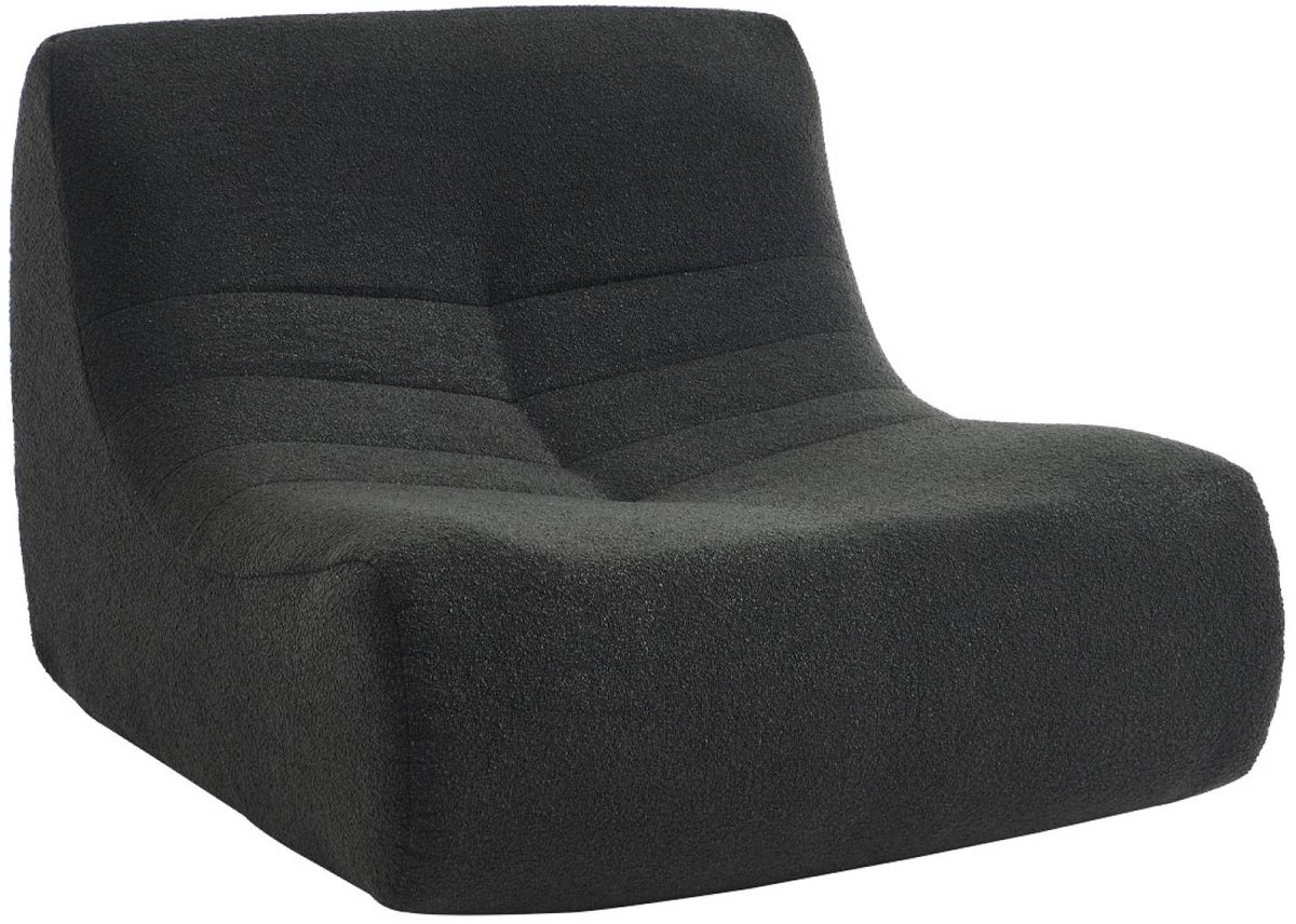 sweeek - Fauteuil boucléstof 1 zitplaats l 91 x b 105 x h 72cm - sokol
