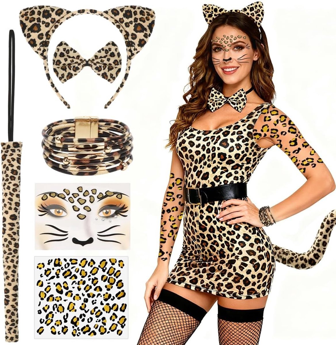 Carnaval Kostuum voor Dames - Meleager Themaparty Outfit voor Cosplay en Feestelijkheden