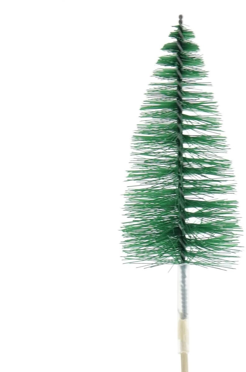 Scheulen Kerst Plantensteker Kerstboom Groen 10 cm Metaal