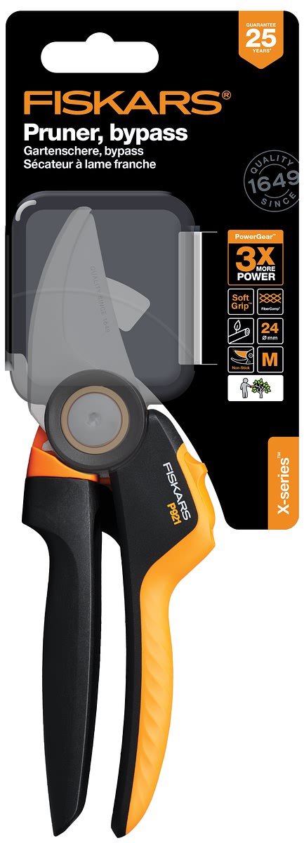 Fiskars Sécateur - Coupe-branches bypass X-series - Taille M