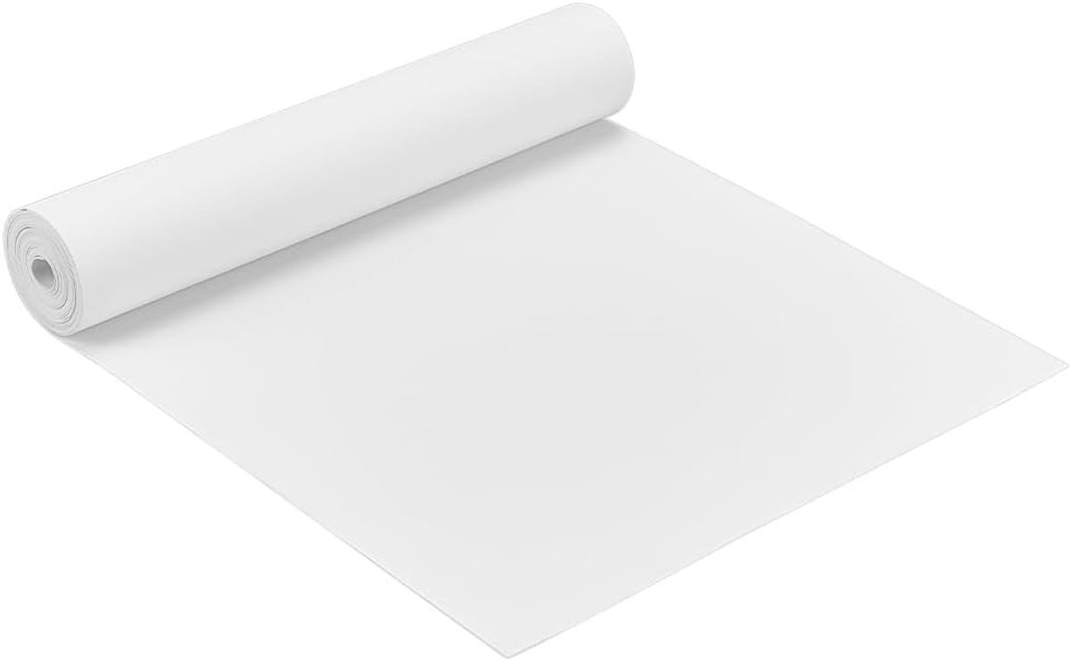Witte EVA Foam Plaat 3x30cm - Hoge Dichtheid Craft Foam voor Kunst, Cosplay en DIY Projecten - 0.8mm Dikte