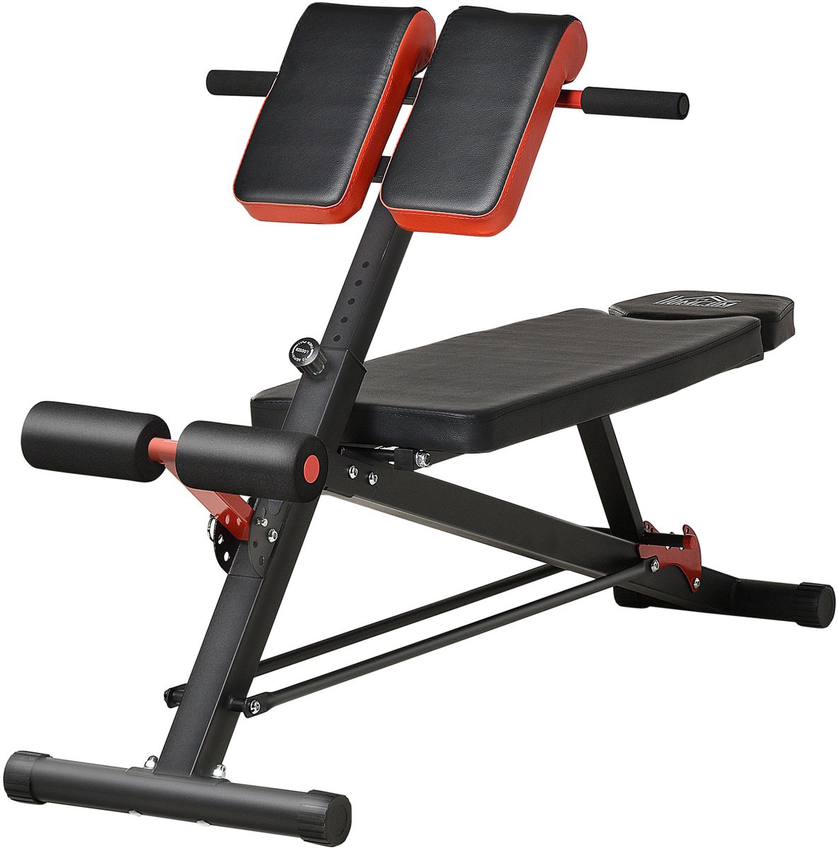 MODFU - Verstelbare Halterbank - Fitnessbank - Zwart - 64 X 146 X 73,5-85 Cm - 120 Kg