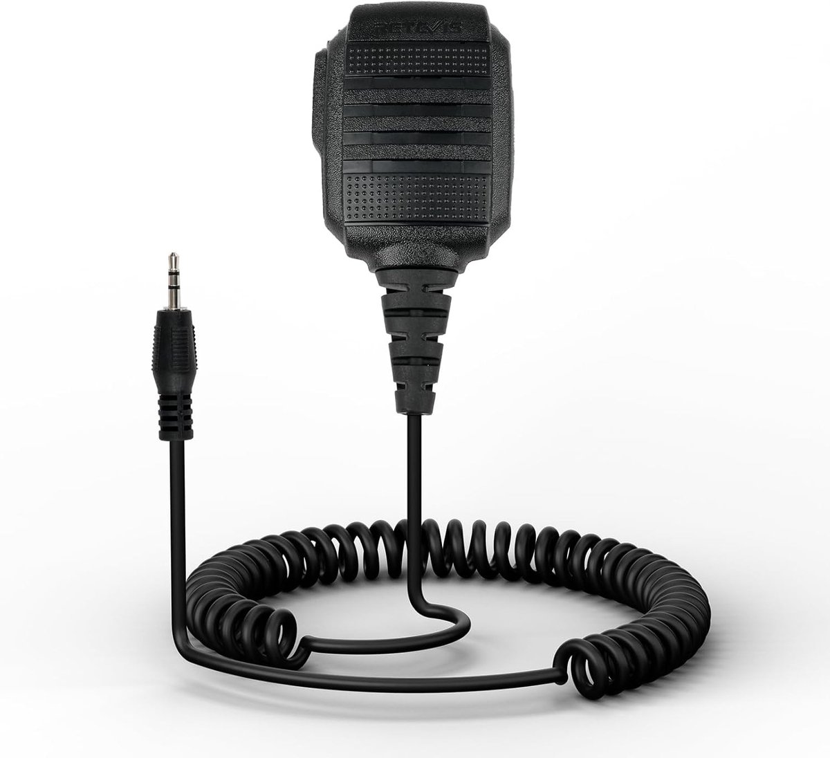 Microfoon met luidspreker 1-Pin, 2.5mm enkelvoudige pin, waterdicht en stofdicht, ideaal voor bouwlocaties en radio-communicatie (1 stuk)