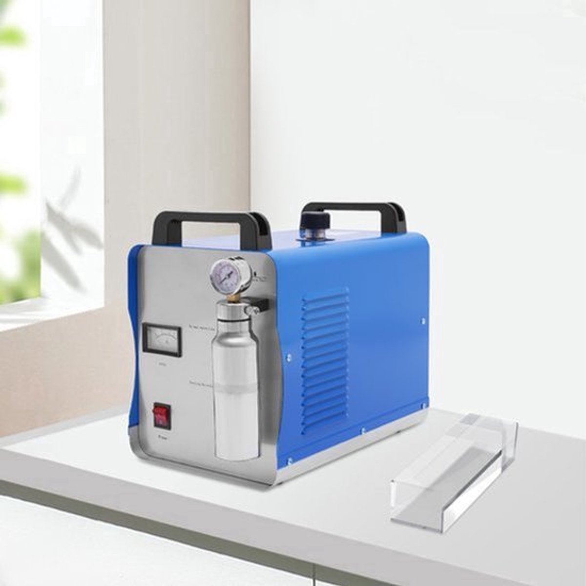 Tafelpolijstmachine - Verstelbare Vlam - 400 W - 48x28x36 cm - IJzer En RVS - Voor Acryl