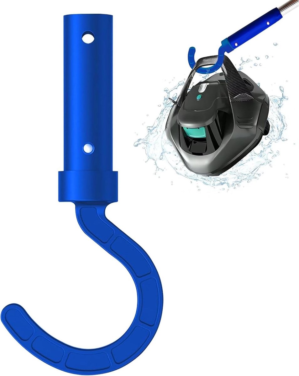 Accessoirehaken voor Poolrobots, Compatibel met Diverse Poolreinigers, Draadloze Poolrobot, Verstelbare Stangen en Haken voor Efficiënte Poolreiniging