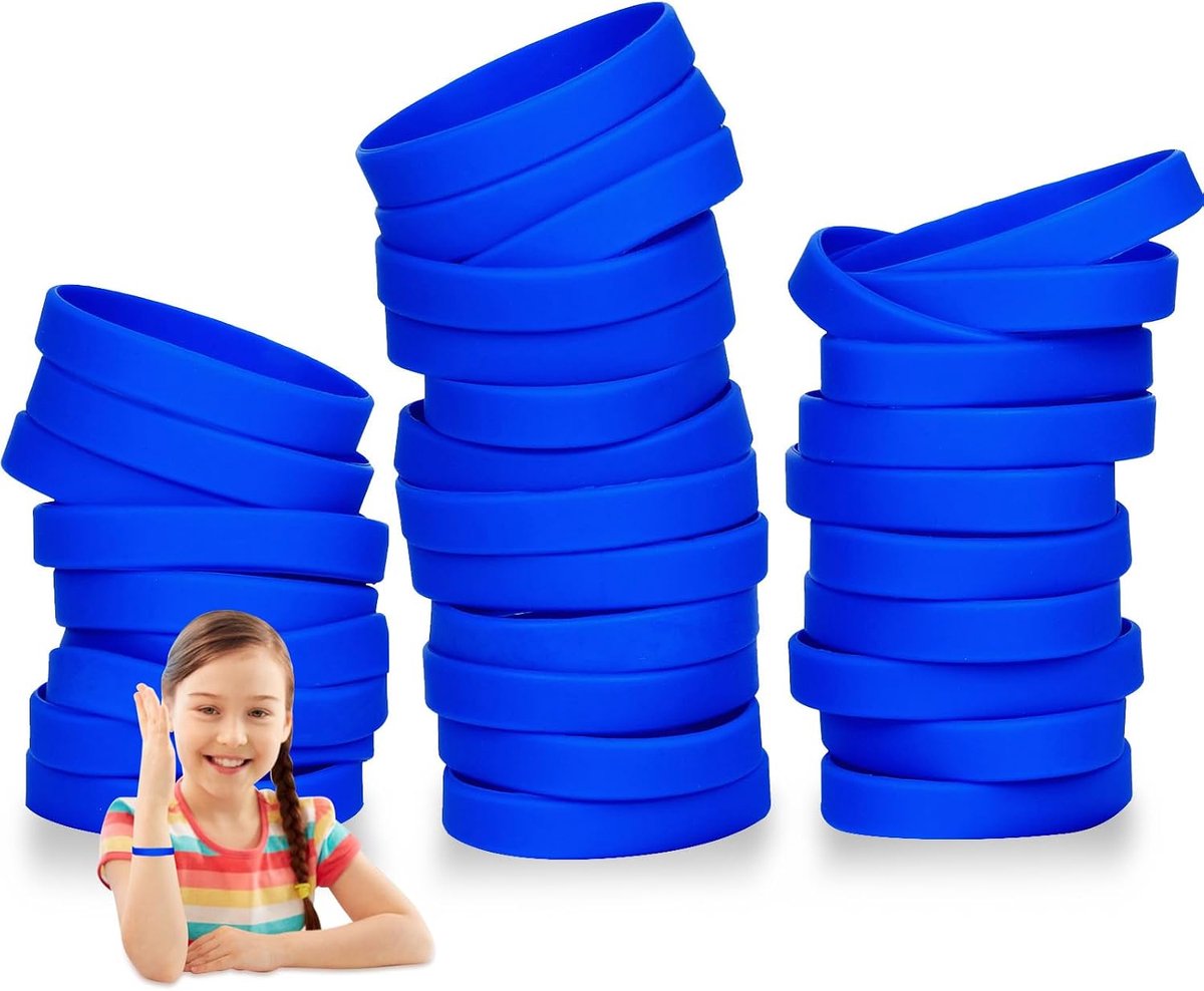 7 ''Siliconen Polsbandjes Voor Kinderen Tieners, Sport Groothandel Rubber Armbanden voor Evenementen, Party Leraar Supplies Jongens Meisjes Onderwijs Activiteiten