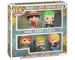 One Piece One Piece vinylfiguren (Set van 5) Unisex Funko Pop! - Neutraal - Standard