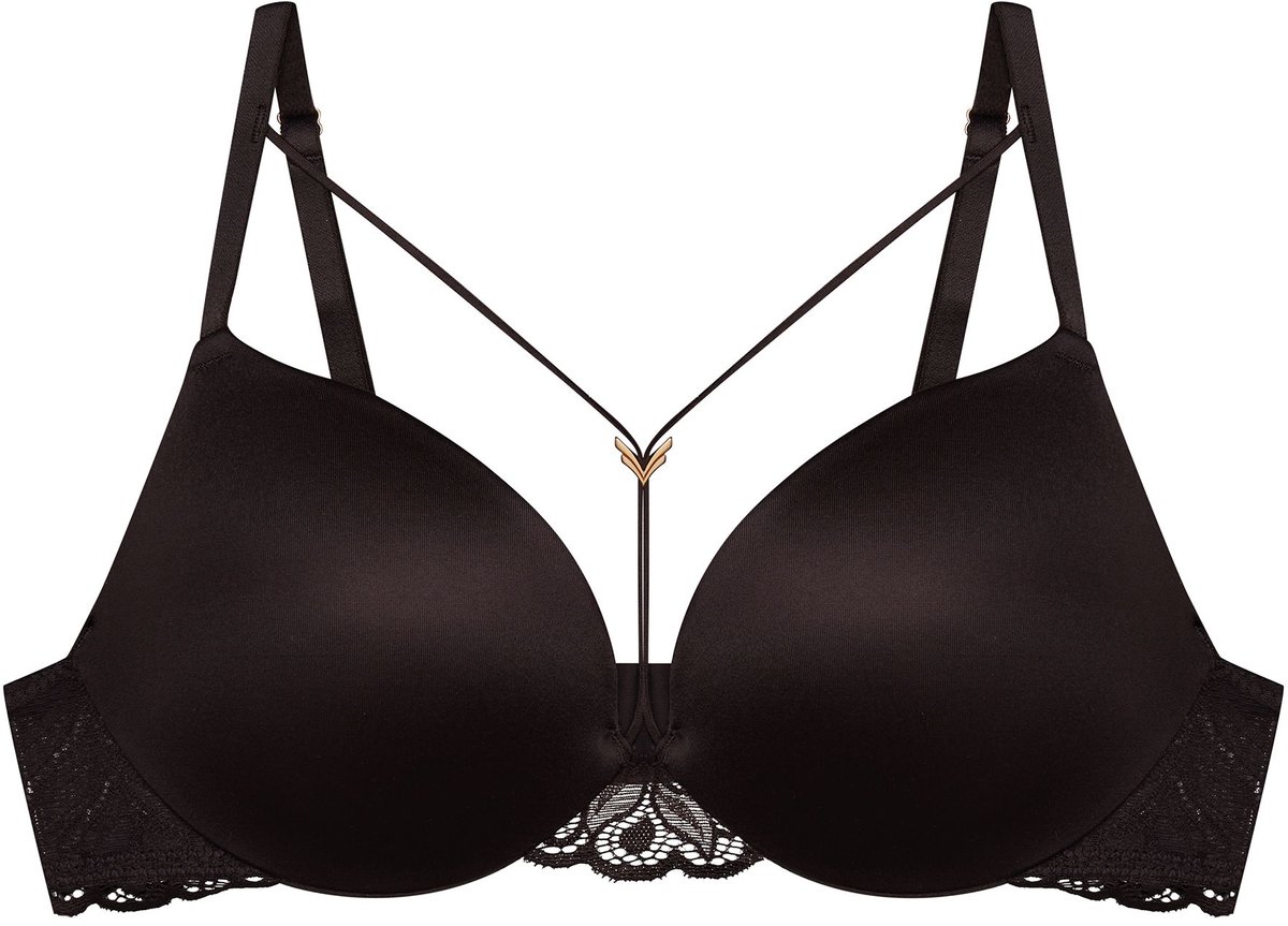 ESOTIQ Korin - Push-upbeha - Donkerbruin - Dubbele push-up - Beugels