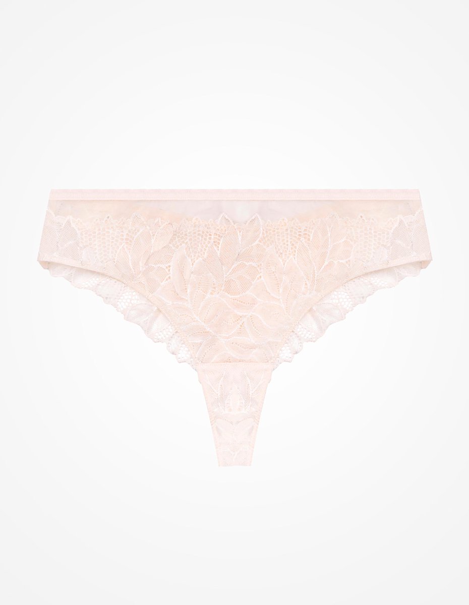 Esotiq Thia - String - Beige - Maat XL