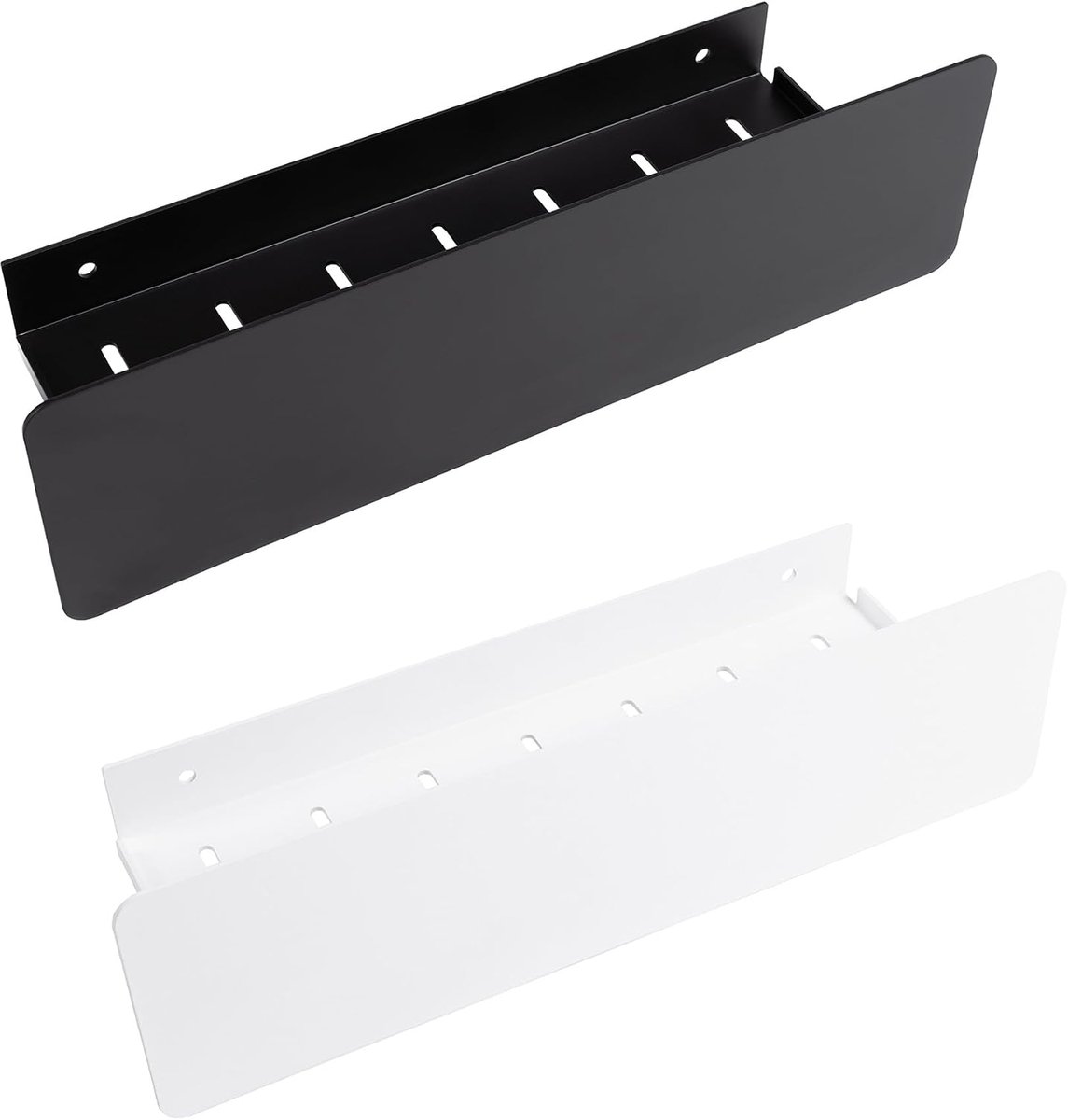 Goods Berlin KLEAN Doucherek | Eenvoudige Montage zonder Boren | Doucheplank van Metaal in Zwart | Ideaal voor de Badkamer als Douchemand voor Shampoo, Douchegel & Scheermes | Shower Shelf