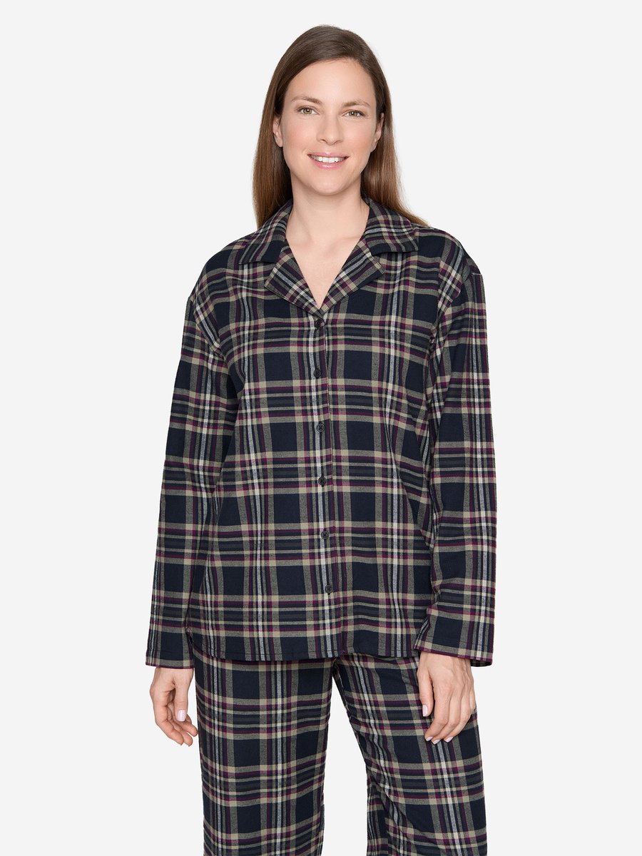Joop! Nachthemd Loungewear OPEN BROWN