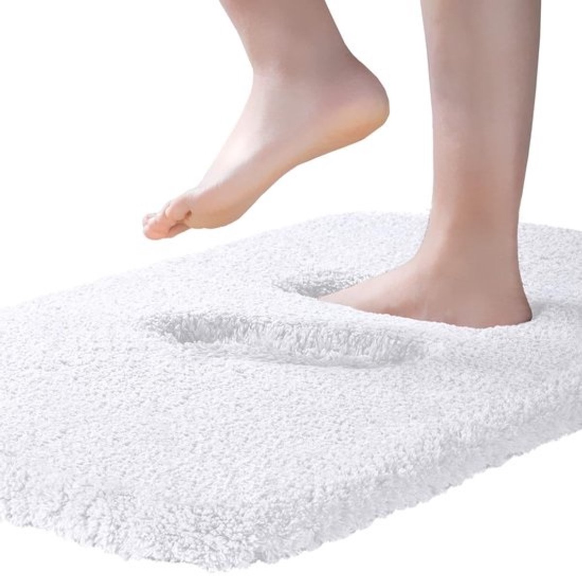 Zachte badmat - Antislip en waterabsorberend - 1 stuk - Microvezel